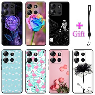 เคสโทรศัพท์มือถือ ซิลิโคนนิ่ม TPU ลายการ์ตูนน่ารัก สําหรับ Infinix Smart 7 Infinix Smart 7