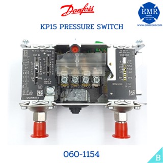 DANFOSS KP15 High Pressure Control Dual 060-1154