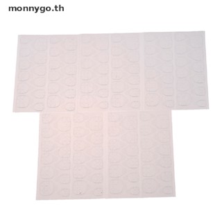 Monnygo สติกเกอร์กาวติดเล็บปลอม แบบสองด้าน 120 ชิ้น ต่อชุด TH