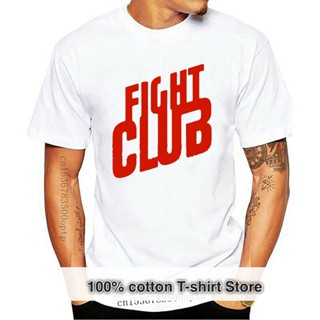 Cotton T-Shirt 2018 Film Fight Club T Shirt Men Tyler Durden Brad Pitt Project Mayhem Letter Printed T Shirt 100% T_04