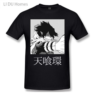 เสื้อยืดแขนสั้น ผ้าฝ้าย พิมพ์ลายกราฟิก LIDU My Hero Academia Tamaki Amajiki แฟชั่นฤดูร้อน สําหรับผู้ชาย_04