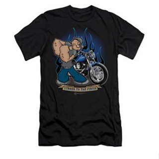 Popeye - Biker Popeye T-Shirt เสื้อยืดเด็กผช เสื้อยืดน่ารักๆ เสื้อผ้าแฟชั่น เสื้อยืด เสื้อยืดแฟชั่น_02