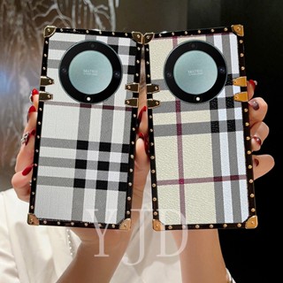 เคสโทรศัพท์มือถือ ขอบตรง ทรงสี่เหลี่ยม กันกระแทก สําหรับ Honor X9a X9 X8