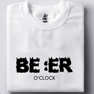 BEER OCLOCK Tshirt front and back print_01