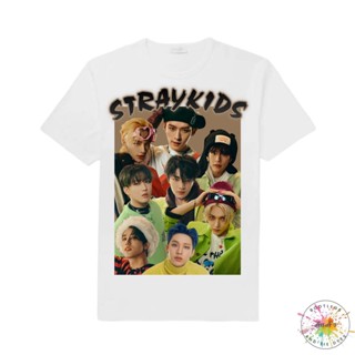 Stray Kids Oddinary Kpop Korean Bootleg Unisex White Shirt_09