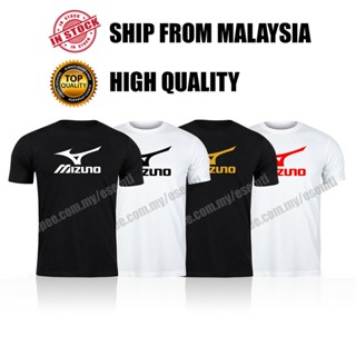 Mizuno Sports T-shirt Cotton Male Female Graphic Tee Shirt Baju Streetwear_01