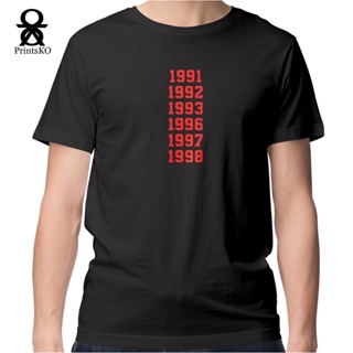 NBA Shirt - Bulls 1991 1992 1993 1996 1997 1998 Design_03