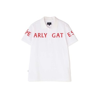 เสื้อโปโลแขนสั้น พิมพ์ลาย PG PEARLY GATES SUMMER สําหรับผู้ชาย