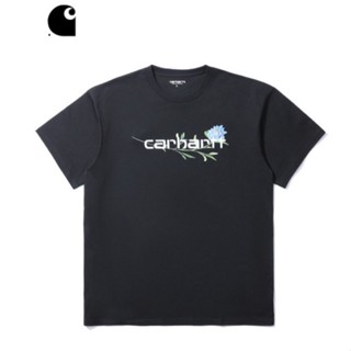 พร้อมส่ง เสื้อยืดแขนสั้น พิมพ์ลายตัวอักษร Carhartt WIP สไตล์คลาสสิก เหมาะกับฤดูใบไม้ผลิ ฤดูร้อน สําหรับผู้ชาย