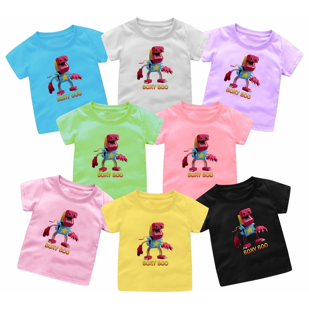 เสื้อยืด Tops Boys/Girls MY SINNGING MONSTER BOXY BOO 1-12 ปี S-3XL