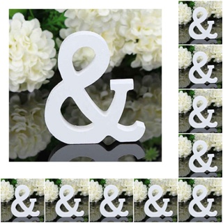 1/10/20 26 Large Letters Wooden Alphabet Wall Hanging Decor Wedding Shop Party Home