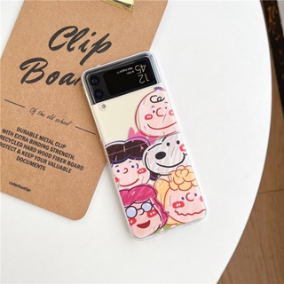 ใหม่ เคสโทรศัพท์มือถือ PC แข็ง ลายการ์ตูนเด็กผู้ชาย สําหรับ Samsung Galaxy Z Flip4 3 Flip5 5G Galaxy Z