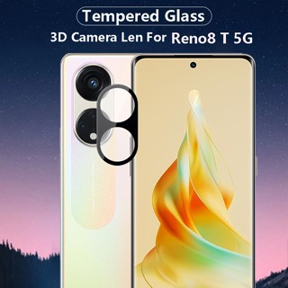 ฟิล์มกระจกนิรภัย กันรอยหน้าจอ เลนส์กล้อง 3D สําหรับ Oppo Reno 8T Reno8 T Reno8t 5G