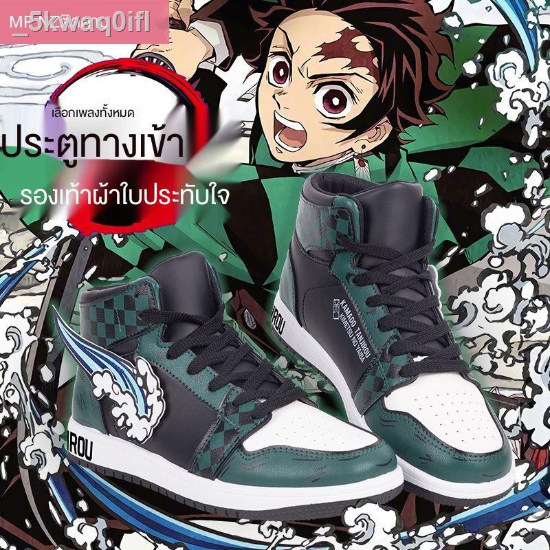 🔹ขายด่ว☀️🔥ถูกและดี Demon Slayer Kimetsu No Yaiba Cosplay Clogs Geta Nezuko Kimono Shoes เนสึโกะ รองเท้า ☁Manzong anime