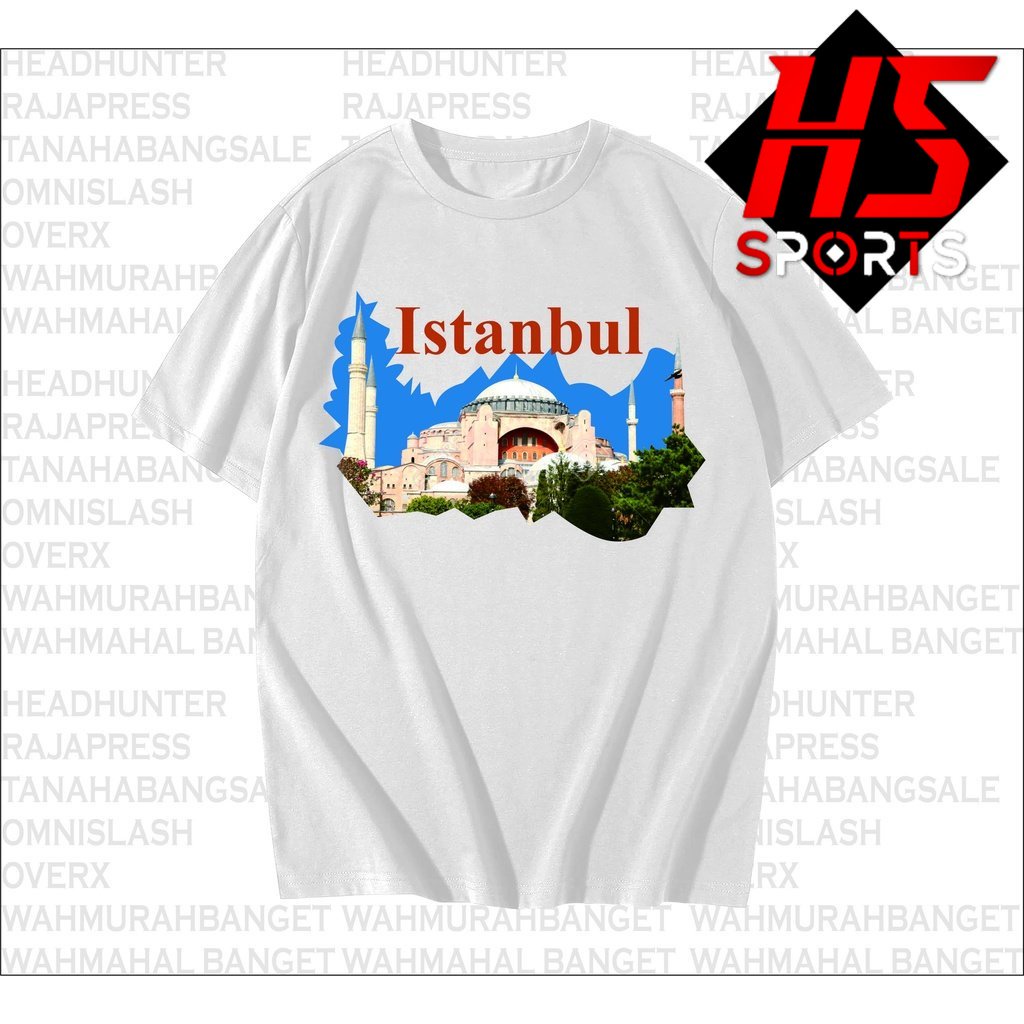 เสื้อยืด ISTANBUL - TURKEY CLOTHES - เสื้อยืด ISTANBUL TURKEY - TURKEY ISTANBUL SOUVENIS TYPE 1