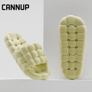 CANNUP รองเท้าแตะผู้หญิง EVA รองเท้าแตะใส่ในบ้าน โบว์หวาน 2023 ใหม่ B20H046