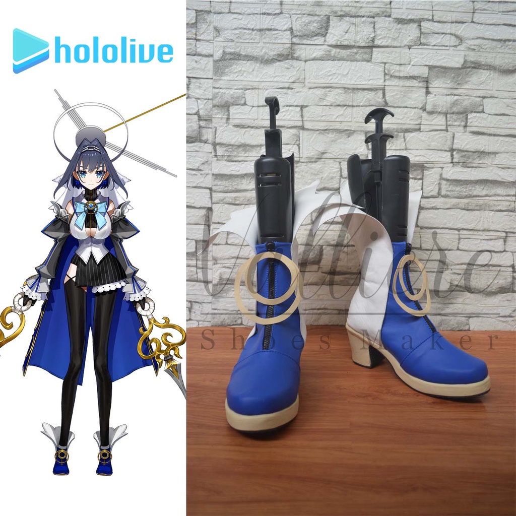 Hololive Ouro Kronii รองเท้าคอสเพลย์