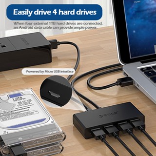 4IN1 USB HUB ฮับ USB 4 พอร์ต USB 3.0 ตัวแยก พร้อมพอร์ต Micro USB ความเร็วสูง OTG สําหรับคอมพิวเตอร์แล็ปท็อป แล็ปท็อป