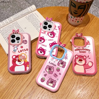 Samsung Galaxy A11 A12 A13 4G 5G เคสซัมซุง สำหรับ Case Cartoon Cute Lotso Bear เคส เคสโทรศัพท์ เคสมือถือ Full Back Cover Soft Silicone Cases Shockproof Casing Protective Shell