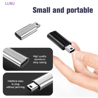 Lubu อะแดปเตอร์เชื่อมต่อ OTG Mini 5 Pin USB สําหรับ MP3