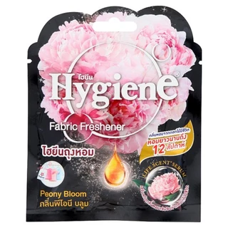 FernnyBaby ไฮยีน ผลิตภัณฑ์ถุงหอม Hygiene Fragrant Bag 8G Peony Bloom Black ไฮยิน กลิ่น พีโอนี บลูม สีดำ 8 กรัม
