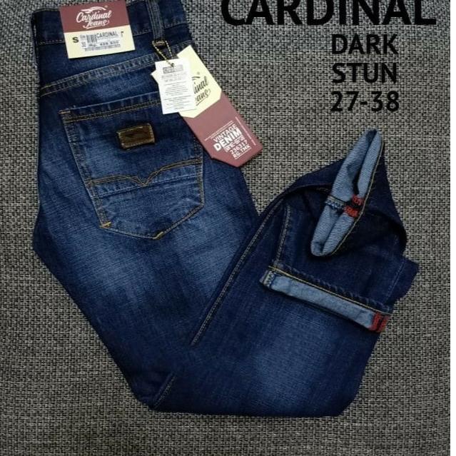 Attrivaled Cardinal JEANS // กางเกงผู้ชาย Regular // Cardinal Fashion Denim JEANS // แฟชั่นผู้ชาย FA