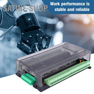 SaTine Shop บอร์ดควบคุมอุตสาหกรรม FX3U-48MT 24 Input Output 24V 1A พร้อมการนับความเร็วสูง