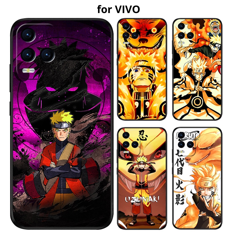 เคส VIVO Y03 Y03T Y27 Y27s Y78 Y36 Y35 Y31 Y51 Y53S Y76 Y77 Y52 Y72 Pro 4G 5G V2247 V2249 V2271A Y51 โทรศัพท์มือถือแบบนิ่ม ลายการ์ตูนนารูโตะ สําหรับ
