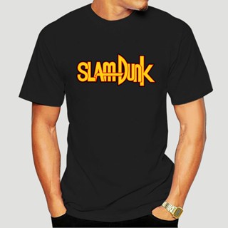 เสื้อยืดสีดำอินเทรนด์เสื้อยืดคอกลม พิมพ์ลายตัวอักษร Slam Dunk Crazy แฟชั่นฤดูร้อน สําหรับผู้ชาย 7364XS-4XL_09