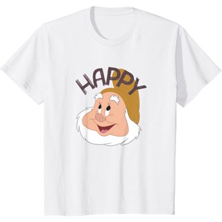 Disney Snow White &amp; The Seven Dwarfs Happy Face T-Shirt_03