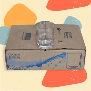 แก้วเป๊ก UNION ส่งยกลัง6,12ชิ้น แก้วใส่เทียน UG 323 แก้วซ็อต