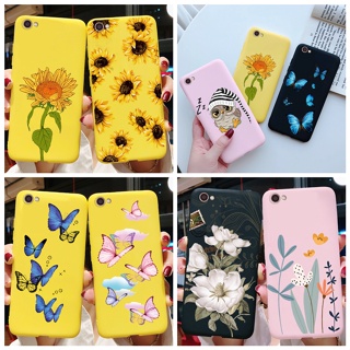 เคสโทรศัพท์มือถือ ซิลิโคนนิ่ม TPU ลายดอกทานตะวัน ดอกเดซี่ สีแคนดี้ สําหรับ Vivo V5 Plus V5Plus 1611