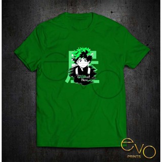 My Hero Academia Shirt On Sale Tees For Him Her Round Neck Emerald Green_04