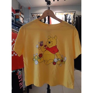 WINNIE THE POOH DISNEY SEMI CROP LADIES TEE._03