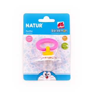 เนเจอร์โดเรมอนจุกดูดเล่นหัวแบนNATUR DORAEMON PACIFIER ORTHODONTICSILIC