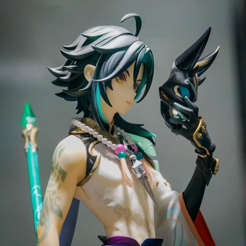 Genshin Impact Xiao Lumine Aether Kaedehara Kazuha Action Figure