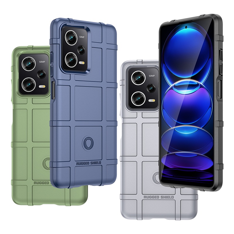 สําหรับ Xiaomi Poco X5 / X5 Pro คลุมทั้งหมด Hybrid Rugged Shield เคสกันกระแทกเกราะ