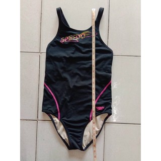 ชุดว่ายน้ำเด็กSpeedo size 14 สีดำ