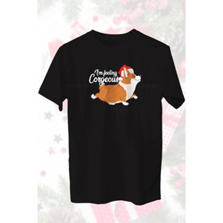 Corgi Puppy Christmas Shirt Design Unisex T-shirt_04