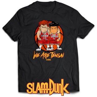 [Ready Stock XS-8XL] Slam Dunk- We Are Tensai Short Sleeve Casual Graphic Tees- Gildan Premium 100% Cotton_09