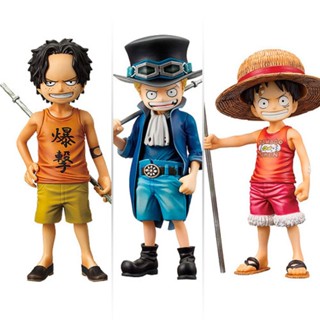 Brotherhood Children Set ของแท้ JP แมวทอง - Grandline Children Banpresto [โมเดลวันพีช] (3 ตัว)