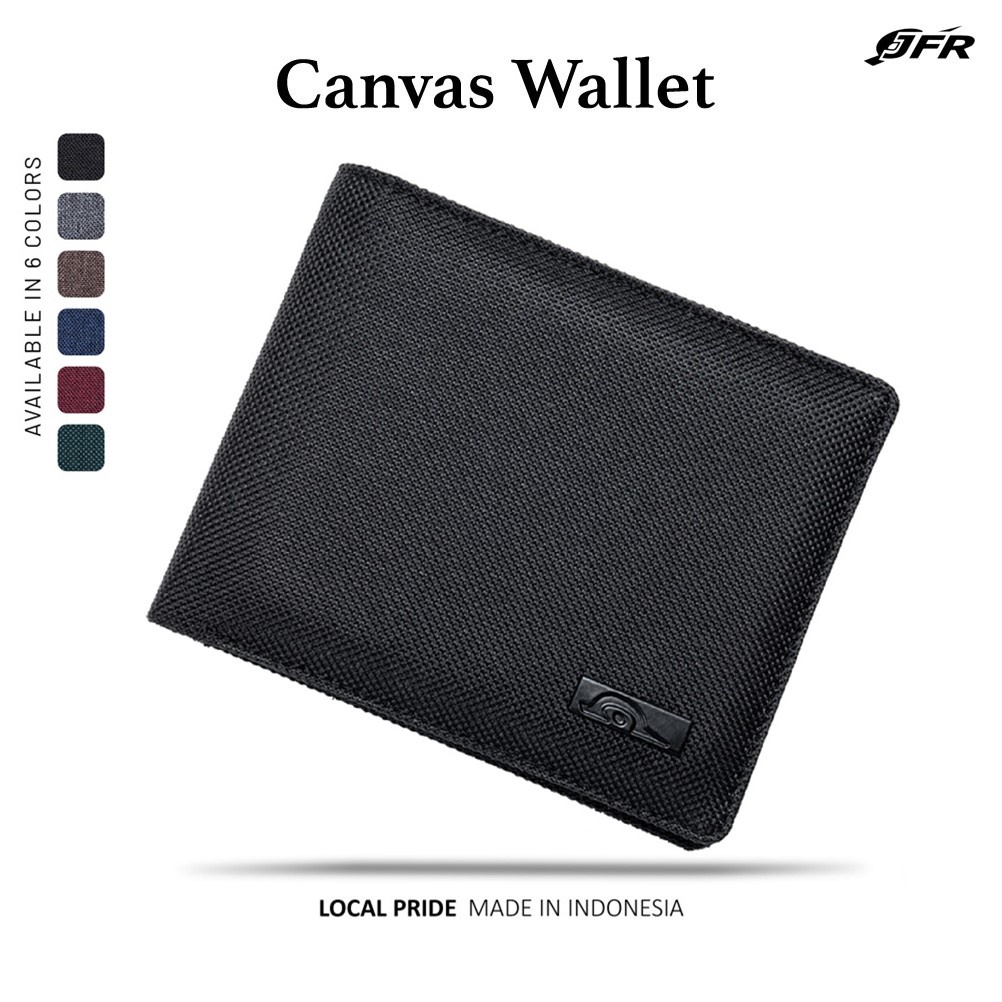 JFR Jennifer Wallet JP07 กระเป๋าสตางค์ลําลองผู้ชายผ้าใบ