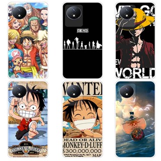 เคส วีโว่ VIVO Y02 Y02S Case การ์ตูน One Piece เคสซิลิโคน Soft TPU โทรศัพท์มือถือ Back เคส