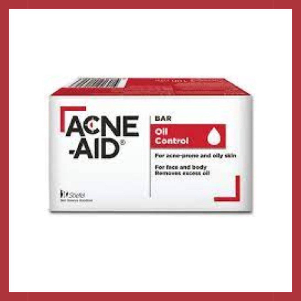 ACNE-AID SOAP BAR 100G  สบู่ล้างหน้าลดสิว