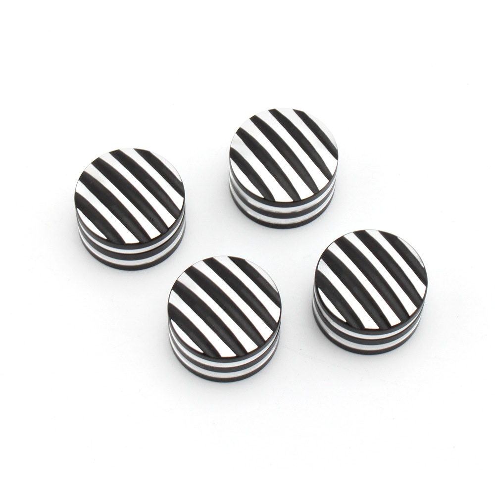 4 ชิ้นปลั๊กเครื่องยนต์กลึงหัว Bolts Caps สกรู Nut สําหรับ Triumphant Bonneville Bobo T120 T100 Thruxton 900 EFI 2009-2015 - รูปที่ 2