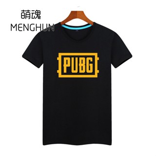 การพิมพ์ที่กําหนดเองผู้เล่น Pubg ไม่ทราบสมรภูมิเกมแฟน ๆ Pubg เกมแนวคิดคุณภาพดีเสื้อยืดผู้ชาย MDN_03