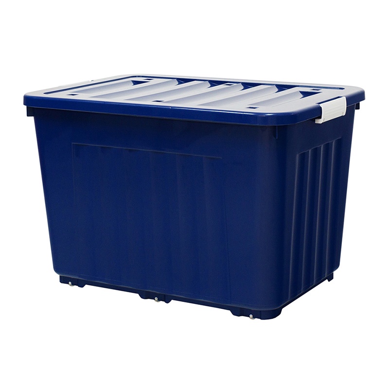 กล่องล้อเลื่อนพลาสติก ลิตร 160 ความจุ รุ่น3030 คละสีPlasticStorage ContainerBox withWheels 160litre 