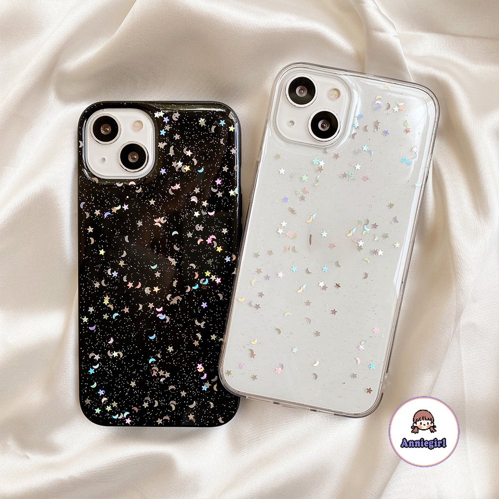 สําหรับ IPhone 11 Pro Max เคสโทรศัพท์มือถือแบบนิ่ม Tpu ใส กันกระแทก แต่งกลิตเตอร์ สําหรับ IPhone 13 12 14 Pro Max Xs Xr 7 8 Plus
