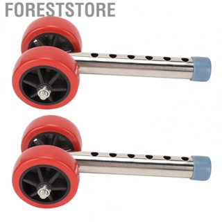 Foreststore Walker Wheels Heavy Duty Replacement Walker Wheels for Outdoor