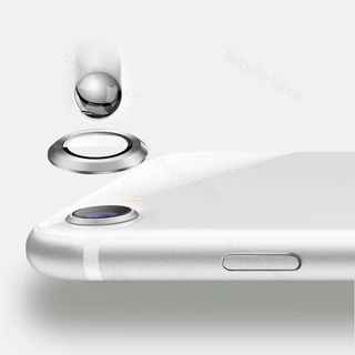 9d กระจก ตัวป้องกันกล้อง สําหรับ iPhone SE 2022 2020 เลนส์ด้านหลัง อลูมิเนียม แหวนโลหะ ป้องกัน สําหรับ iPhone 8 7